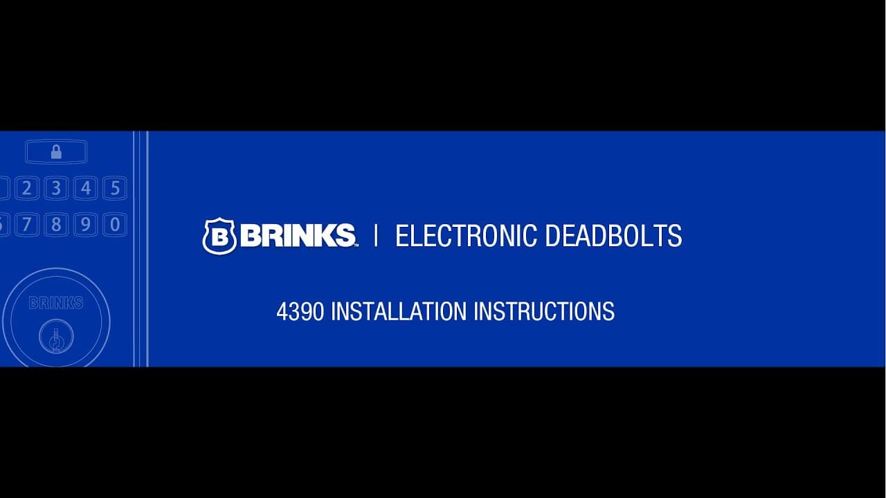 How to Install & Program a Brinks Electronic Keypad Deadbolt | Step-by-Step Guide thumbnail