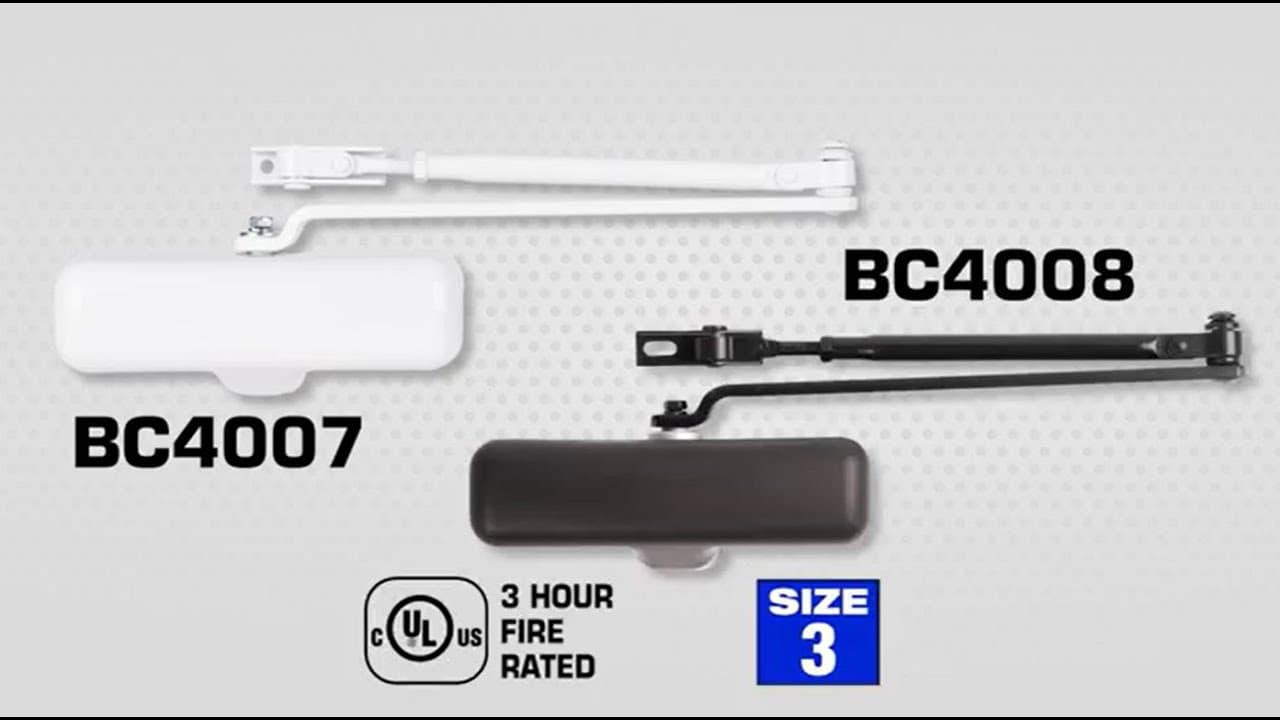 Brinks Commercial BC4007 & BC4008 Heavy Duty Residential Closer Inward Opening Install Instructions thumbnail