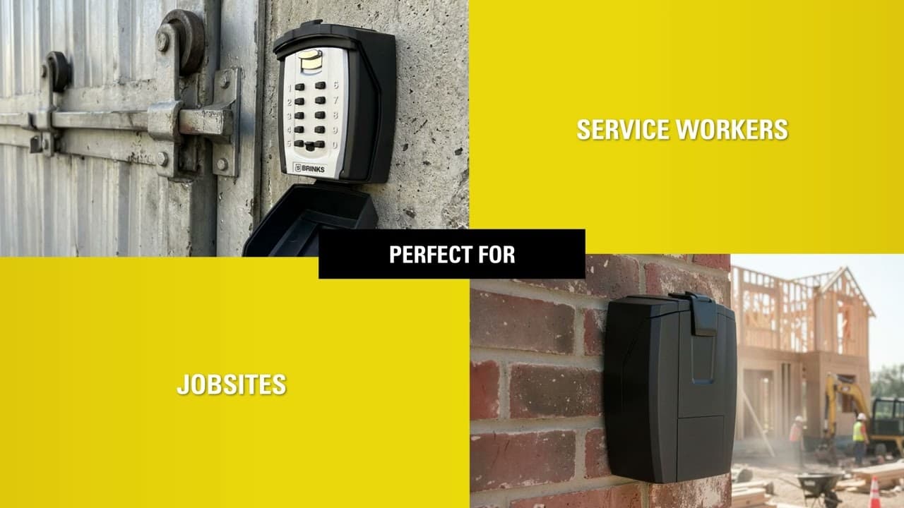 Brinks ShieldTek Pro™ Wall Mount Lock Box | Commercial Key Storage & Shared Access thumbnail