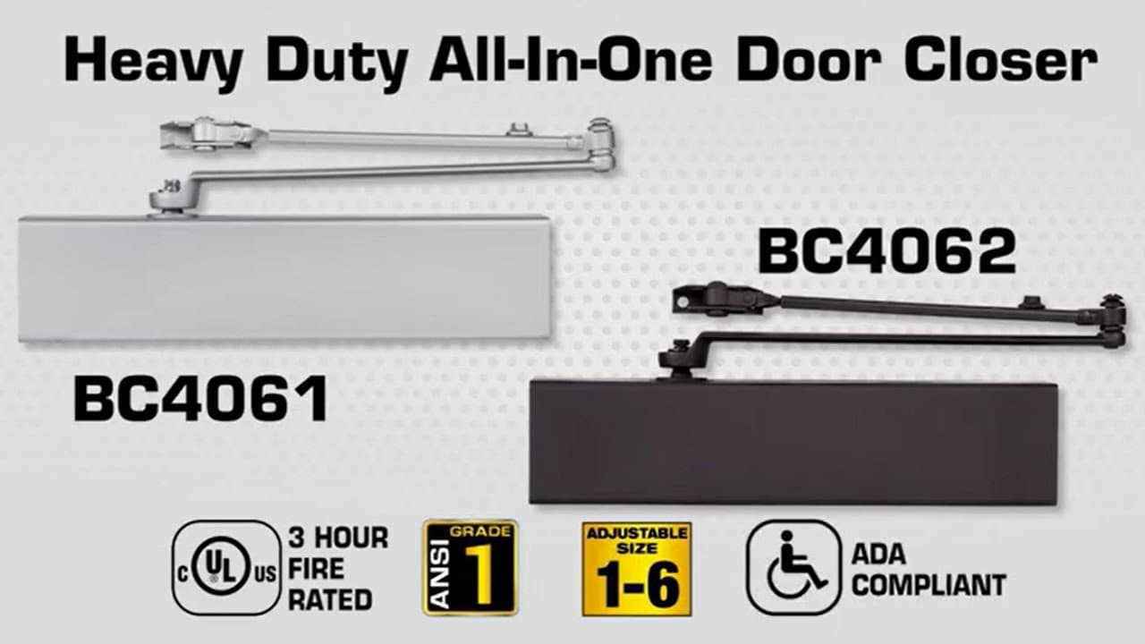 Brinks Commercial BC4061 & BC4062 Parallel Mount Instructions thumbnail