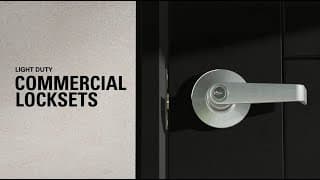 Brinks Commercial Light Duty Grade 2 Locksets Features Video thumbnail