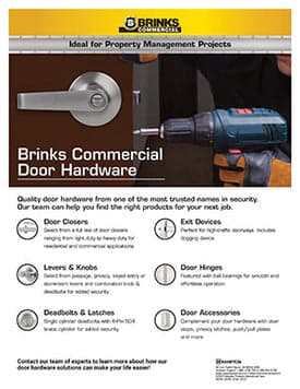 Brinks Commercial Sell Sheet